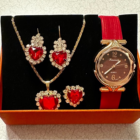 Ruby Jewelry Set - Picture 3 of 3